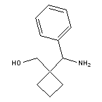 {1-[amino(phenyl)methyl]cyclobutyl}methanol