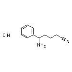 5-amino-5-phenylpentanenitrile hydrochloride