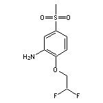 2-(2,2-difluoroethoxy)-5-methanesulfonylaniline