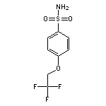 4-(2,2,2-trifluoroethoxy)benzene-1-sulfonamide