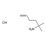 2-methylhex-5-en-2-amine hydrochloride