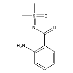 2-amino-N-[dimethyl(oxo)-$l^{6}-sulfanylidene]benzamide