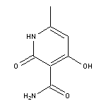 4-hydroxy-6-methyl-2-oxo-1,2-dihydropyridine-3-carboxamide