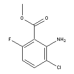 methyl 2-amino-3-chloro-6-fluorobenzoate