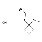 2-(1-methoxycyclobutyl)ethan-1-amine hydrochloride