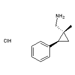 [(1R,2S)-1-methyl-2-phenylcyclopropyl]methanamine hydrochloride