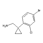 [1-(4-bromo-2-chlorophenyl)cyclopropyl]methanamine