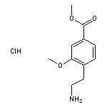 methyl 4-(2-aminoethyl)-3-methoxybenzoate hydrochloride