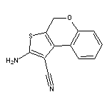 2-amino-4H-thieno[2,3-c]chromene-1-carbonitrile