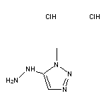 5-hydrazinyl-1-methyl-1H-1,2,3-triazole dihydrochloride