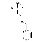 2-(benzyloxy)ethane-1-sulfonamide