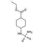 ethyl 4-(sulfamoylamino)cyclohexane-1-carboxylate