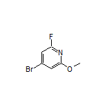 4-Bromo-2-fluoro-6-methoxypyridine