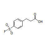 3-[4-(Fluorosulfonyl)phenyl]propanoic Acid