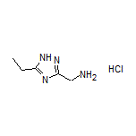 (5-Ethyl-1H-1,2,4-triazol-3-yl)methanamine Hydrochloride