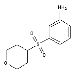 3-(oxane-4-sulfonyl)aniline