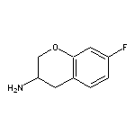 7-fluoro-3,4-dihydro-2H-1-benzopyran-3-amine