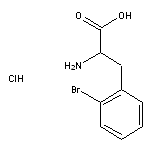 2-amino-3-(2-bromophenyl)propanoic acid hydrochloride