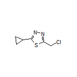 2-(Chloromethyl)-5-cyclopropyl-1,3,4-thiadiazole