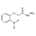 2-[(2-nitrophenyl)sulfanyl]acetohydrazide