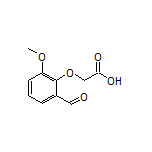 2-(2-Formyl-6-methoxyphenoxy)acetic acid