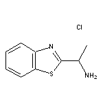 1-(1,3-benzothiazol-2-yl)ethan-1-amine hydrochloride