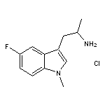 1-(5-Fluoro-1-methyl-3-indolyl)-2-propanamine Hydrochloride