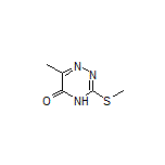 6-Methyl-3-(methylthio)-1,2,4-triazin-5(4H)-one