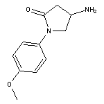 4-amino-1-(4-methoxyphenyl)-2-pyrrolidinone