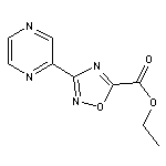 Ethyl 3-(2-Pyrazinyl)-1,2,4-oxadiazole-5-carboxylate