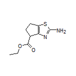 Ethyl 2-Amino-5,6-dihydro-4H-cyclopenta[d]thiazole-4-carboxylate