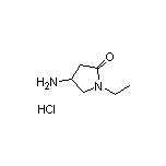 4-amino-1-ethylpyrrolidin-2-one hydrochloride