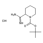 tert-butyl 2-carbamimidoylpiperidine-1-carboxylate hydrochloride