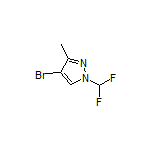 4-Bromo-1-(difluoromethyl)-3-methylpyrazole