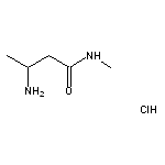 3-amino-N-methylbutanamide hydrochloride