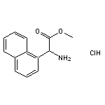 methyl amino(1-naphthyl)acetate hydrochloride