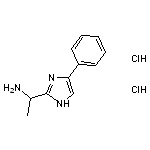 1-(4-phenyl-1H-imidazol-2-yl)ethan-1-amine dihydrochloride