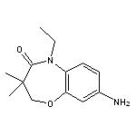 8-amino-5-ethyl-3,3-dimethyl-2,3,4,5-tetrahydro-1,5-benzoxazepin-4-one