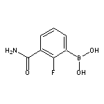 (3-carbamoyl-2-fluorophenyl)boronic acid