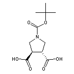 trans-1-Boc-pyrrolidine-3,4-dicarboxylic Acid