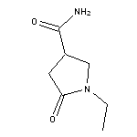 1-ethyl-5-oxopyrrolidine-3-carboxamide