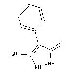 5-amino-4-phenyl-2,3-dihydro-1H-pyrazol-3-one