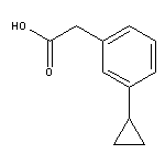 2-(3-cyclopropylphenyl)acetic acid