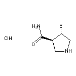 rac-(3R,4R)-4-methylpyrrolidine-3-carboxamide hydrochloride