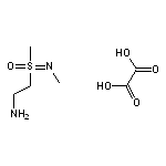 (2-aminoethyl)(methyl)(methylimino)-$l^{6}-sulfanone, oxalic acid