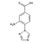 3-amino-4-(1H-1,2,4-triazol-1-yl)benzoic acid