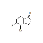 4-Bromo-5-fluoroindane-1-one