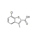 7-Chloro-3-methylbenzothiophene-2-carboxylic Acid