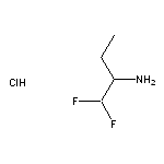 1,1-difluorobutan-2-amine hydrochloride