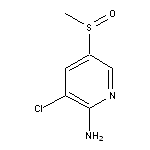 3-chloro-5-methanesulfinylpyridin-2-amine